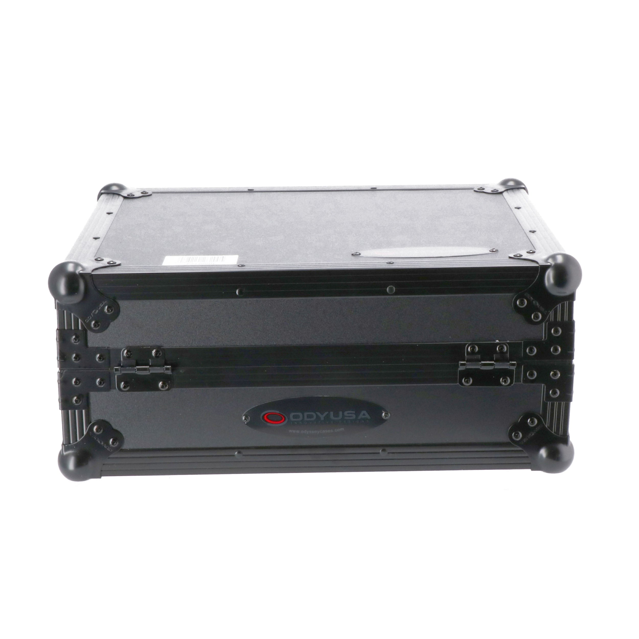 Odyssey FZ1200BL flightcase voor Technics 1200-stijl draaitafels zwart