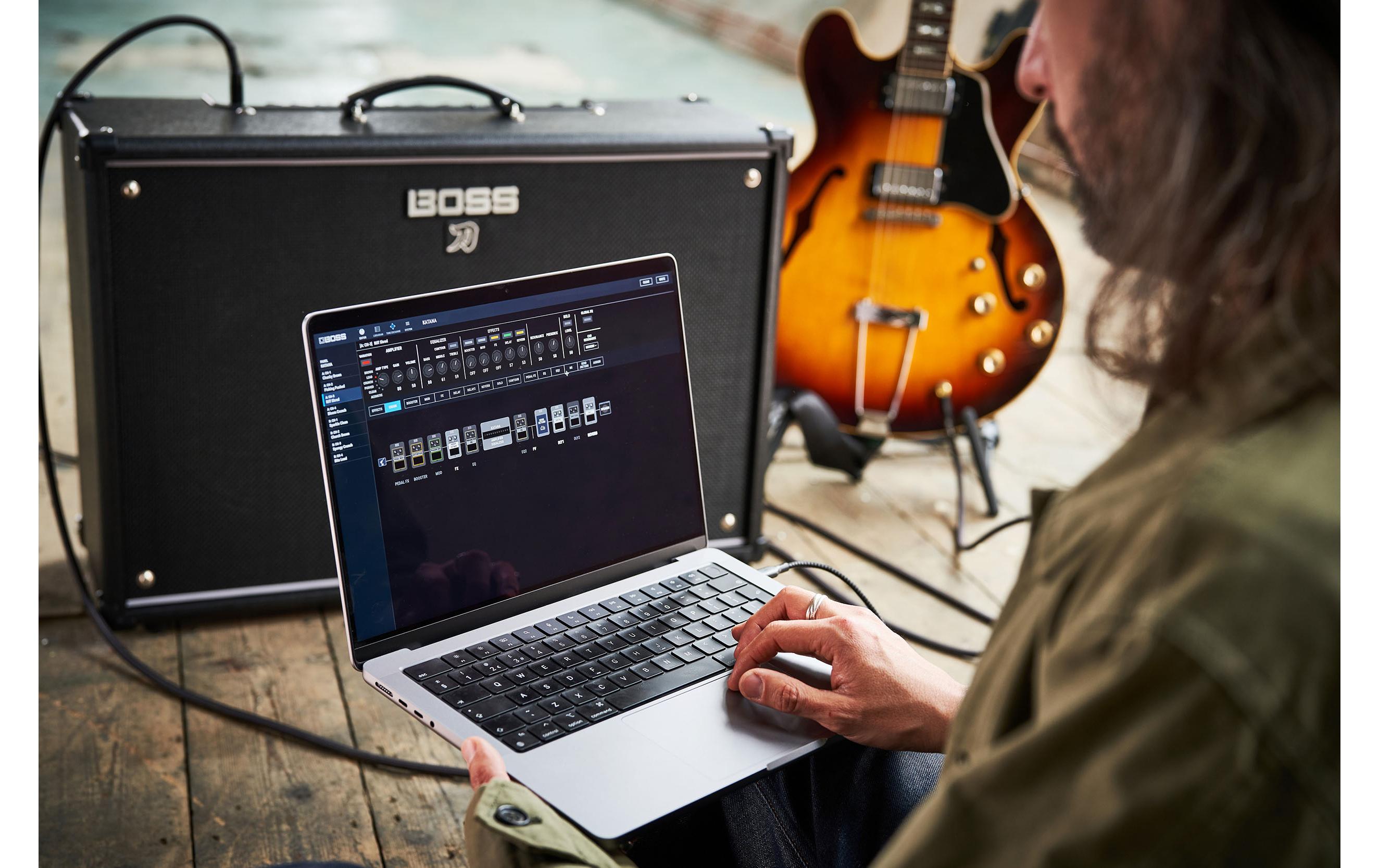 Combo KATANA-100/212 GEN 3<br>2 x 12 Modelling Combo Verstärker für E-Gitarre