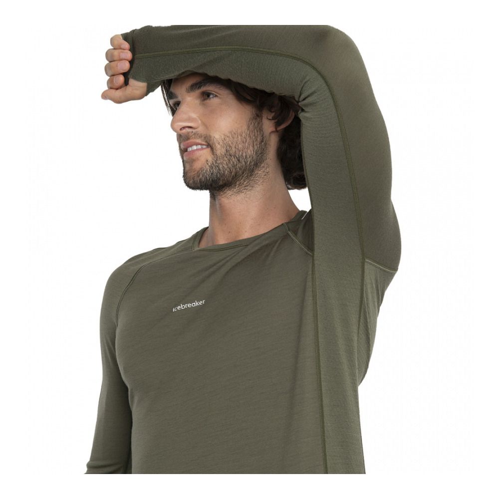 Icebreaker ZONEKNIT 200 - Sous-couche Homme loden/ether/cb