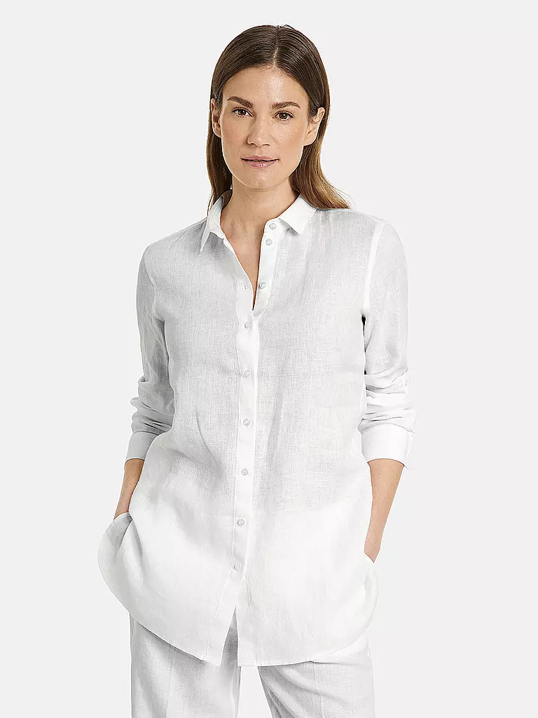 GERRY WEBER Bluse  weiss