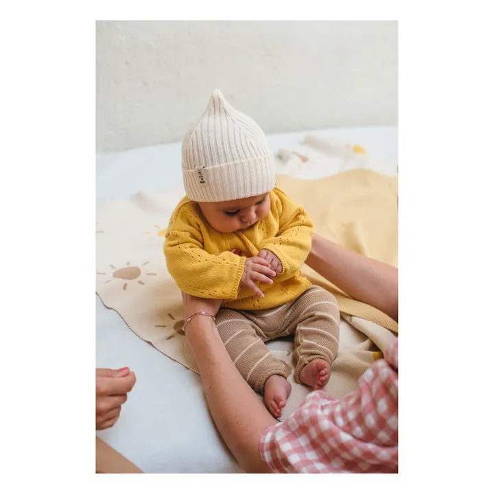 Bayiri Legging Tricot Coton Bio  | Sable