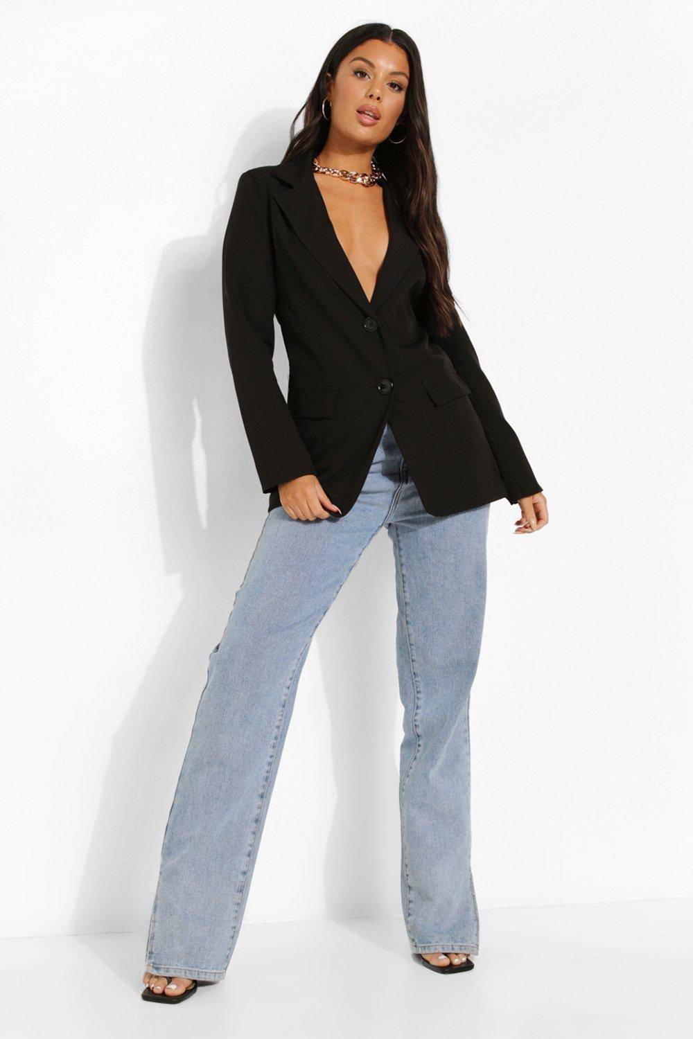 boohoo Blazer ajusté sur mesure