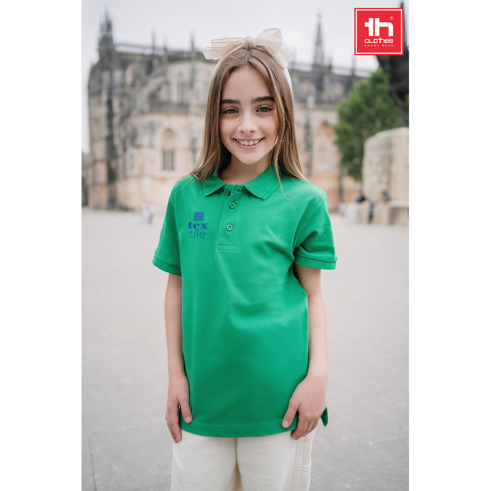 TH Clothes 30173 - Polo à manches courtes en coton pour enfants (unisexe)
