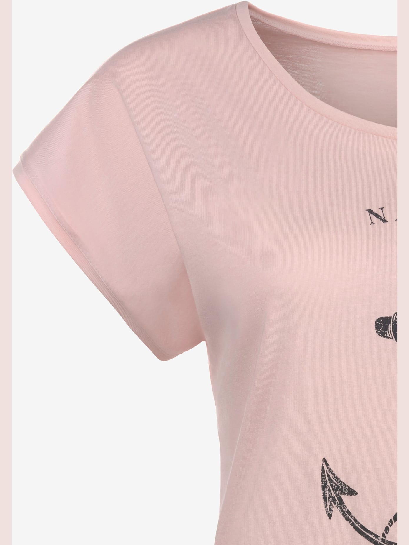 T-shirt manches à bords francs
