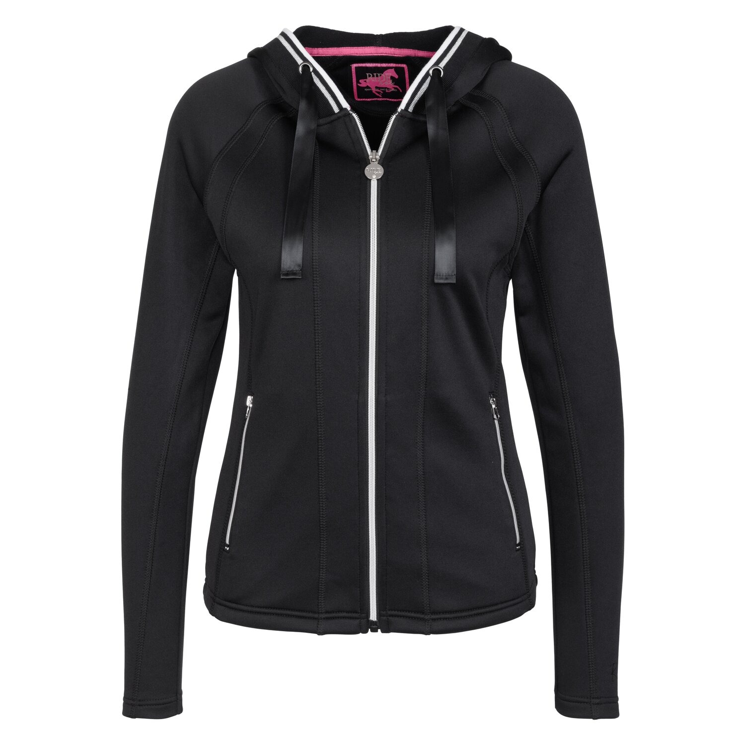 RIDE now Sommer-Fleecejacke - black