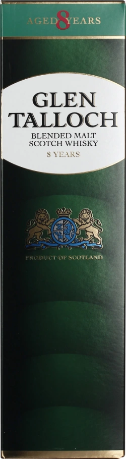 GLEN TALLOCH 8 YEARS BLENDED MALT 70CL