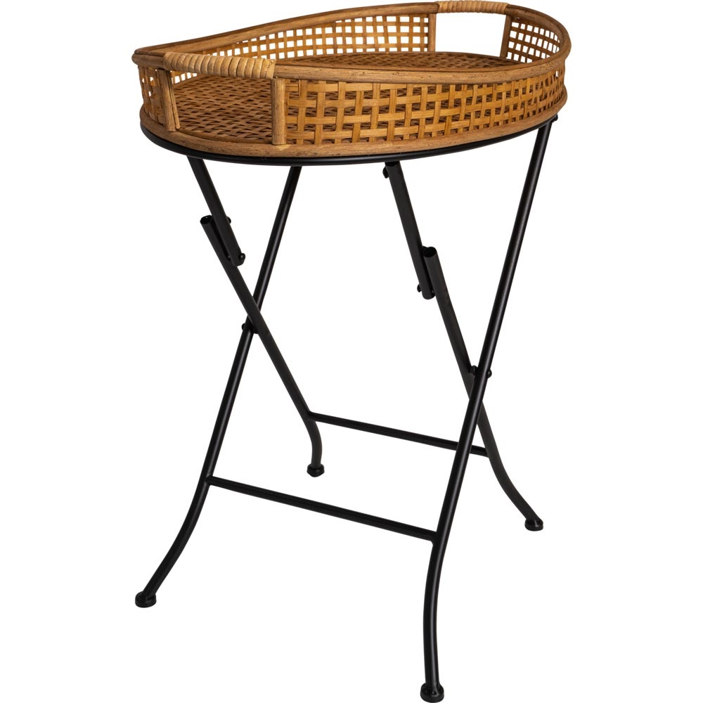 Bijzettafel Levi 62x43x69,5cm naturel