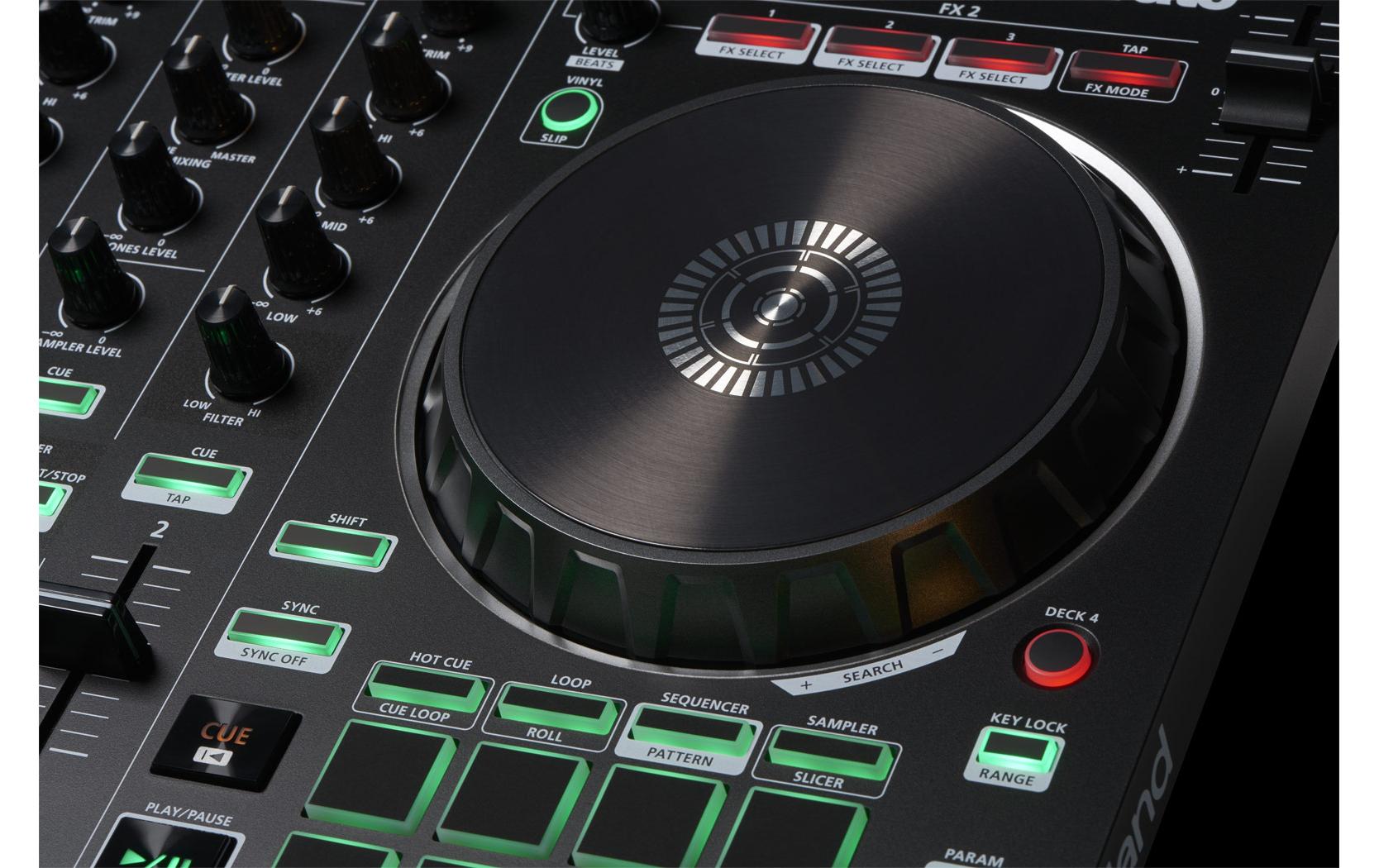 DJ-Controller DJ-202<br>Mixen, Scratchen, Sequencen. Einfach loslegen.