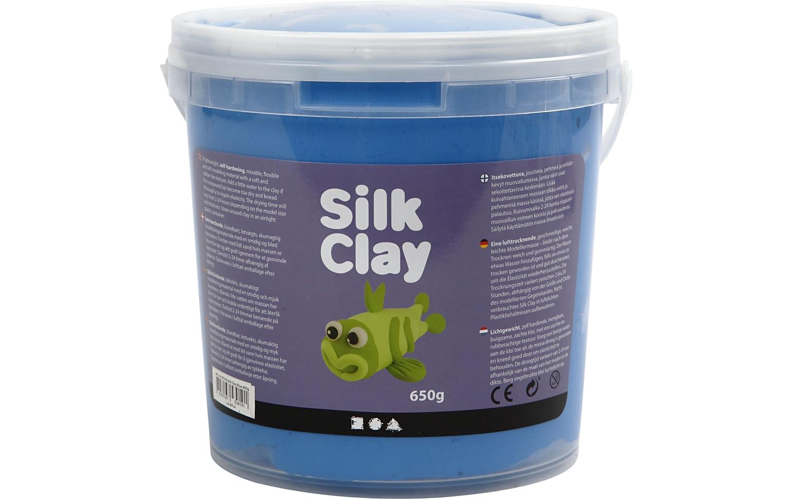 Modelliermasse Silk Clay 650 g, BlauModelliermasse Grosspackung