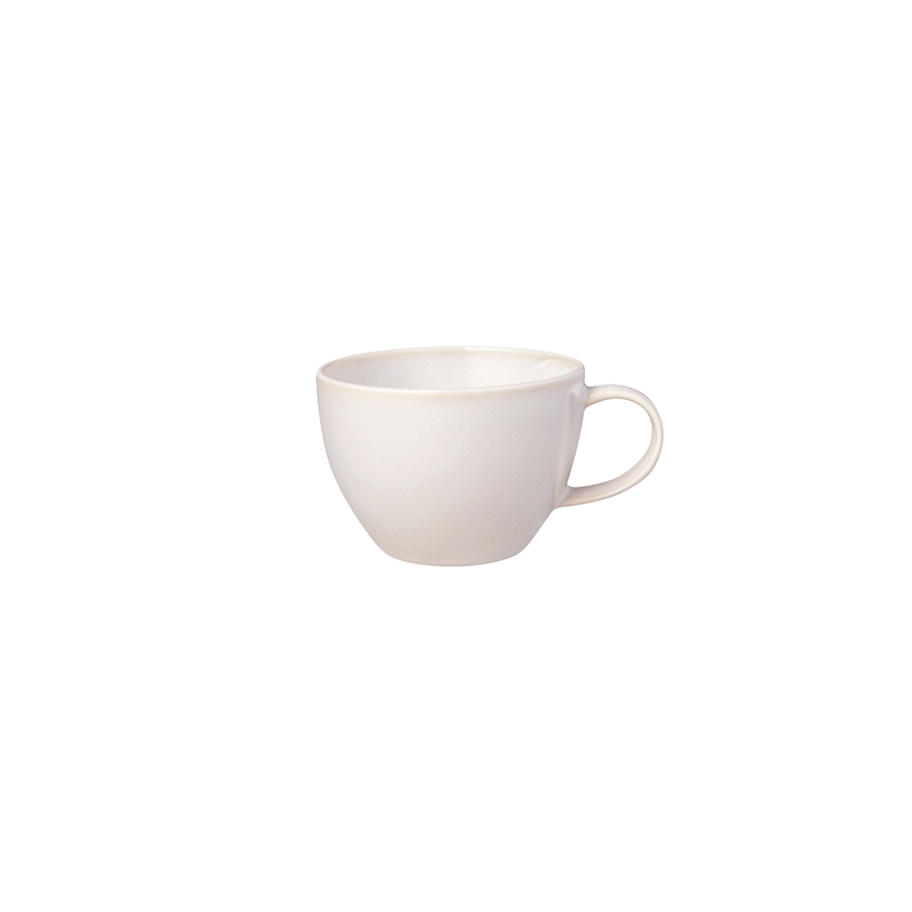 Crafted Coffee cup White, 8.4 oz, Premium Porcelain
