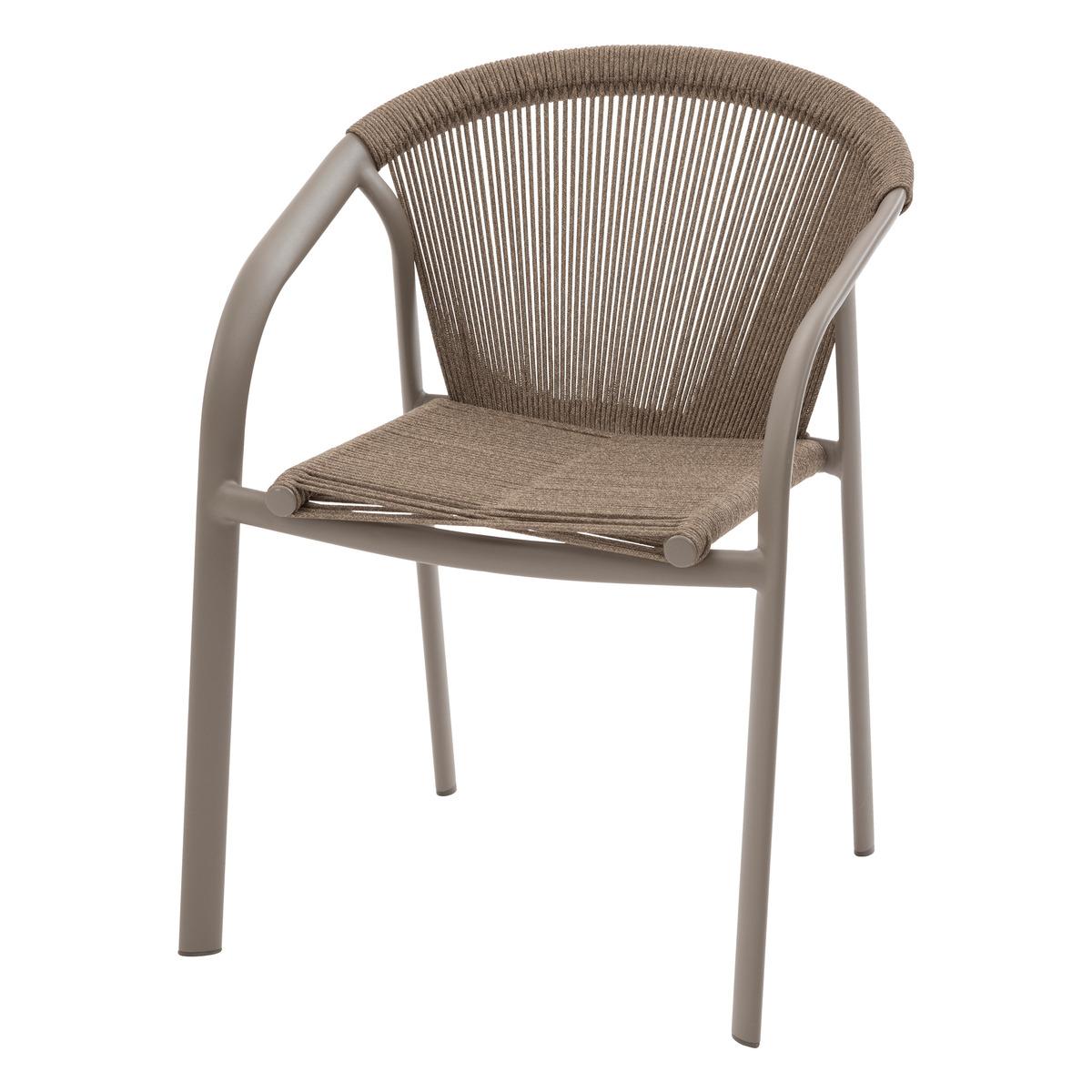 FAUTEUIL RIU EMPILABLE CAPPUCCINO CAFE