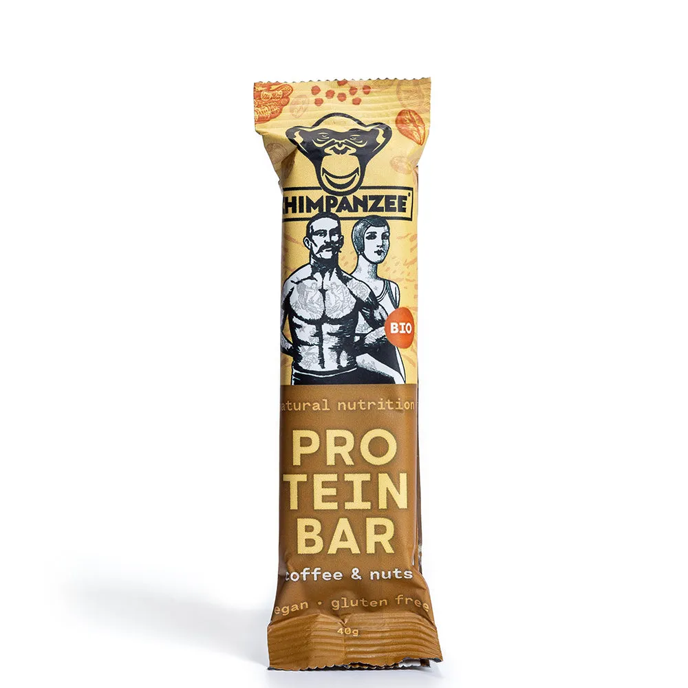 Chimpanzee -  Riegel Bio Protein Bar Kaffee Nüsse