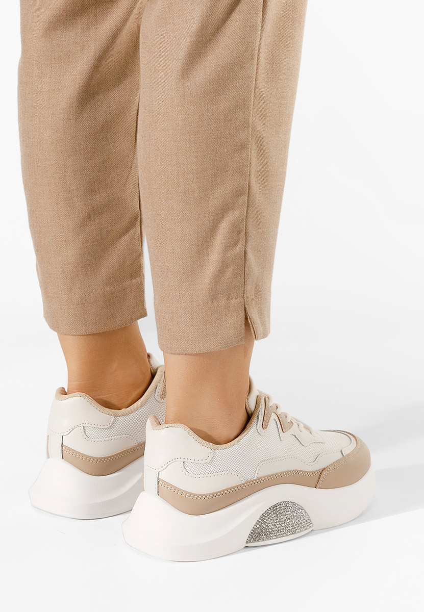 Baskets pour femme blancs Katya  V3