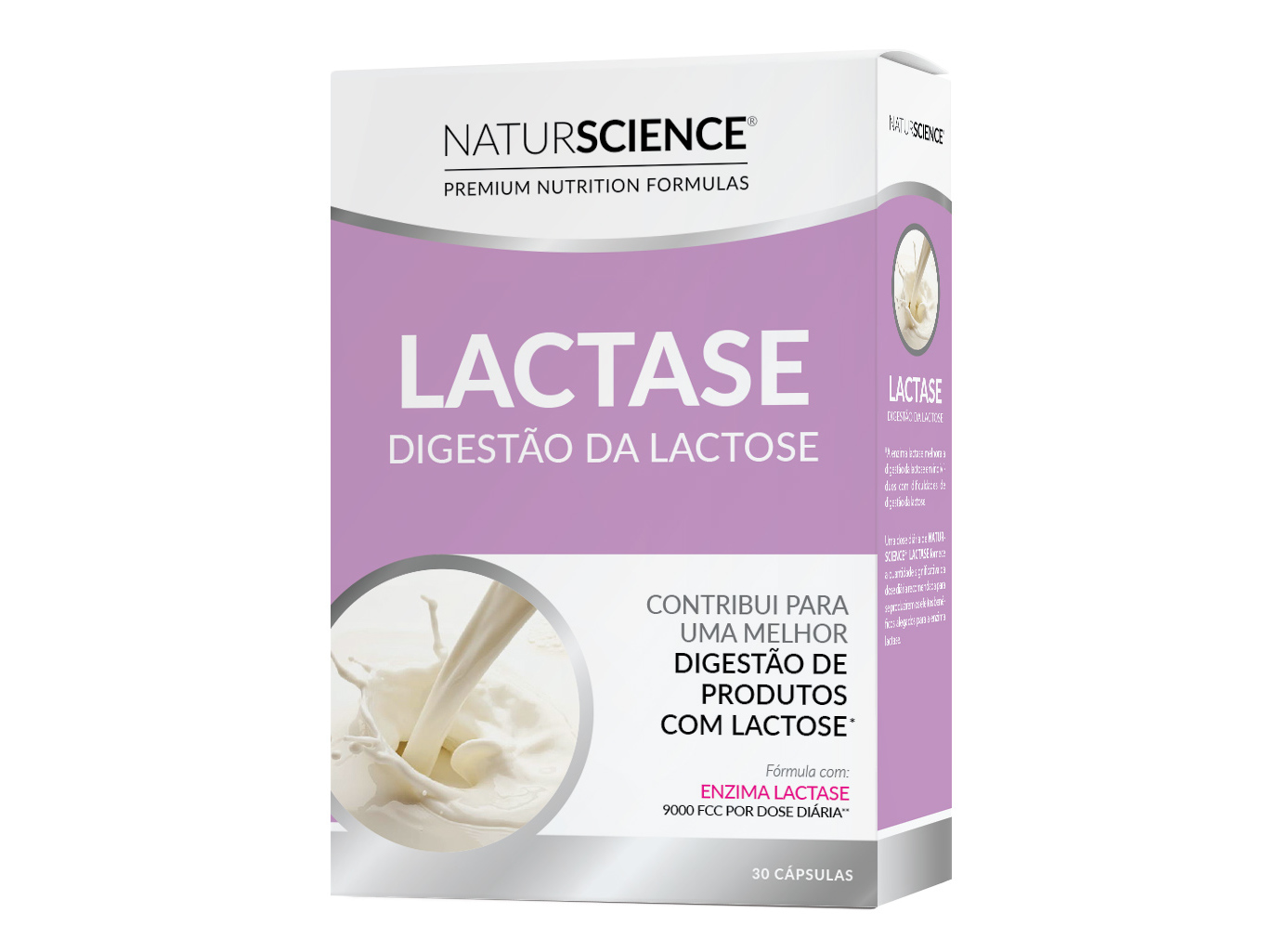 SUPLEMENTO NATURSCIENCE LACTASE 30 CAPS