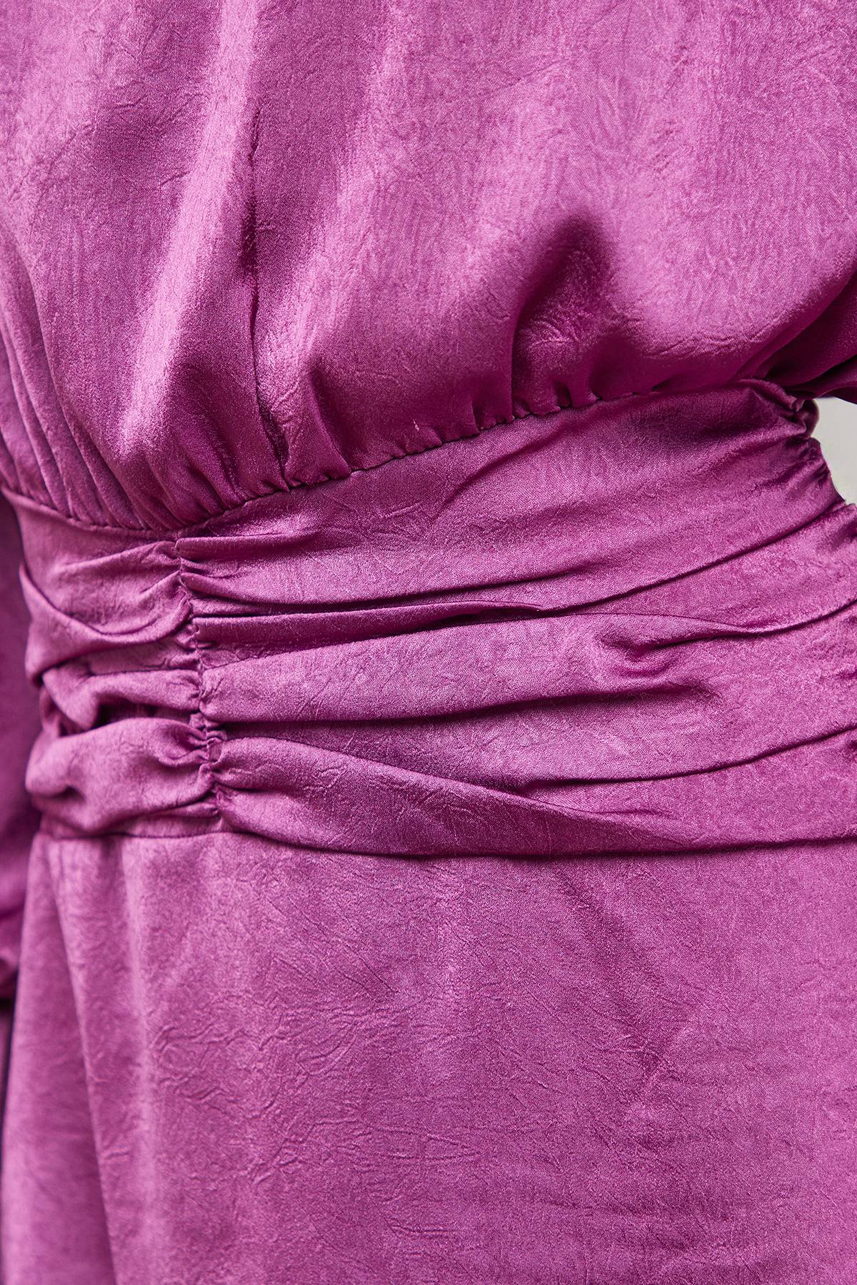 Oasis Robe Mini Western à Épaules Volumineuses