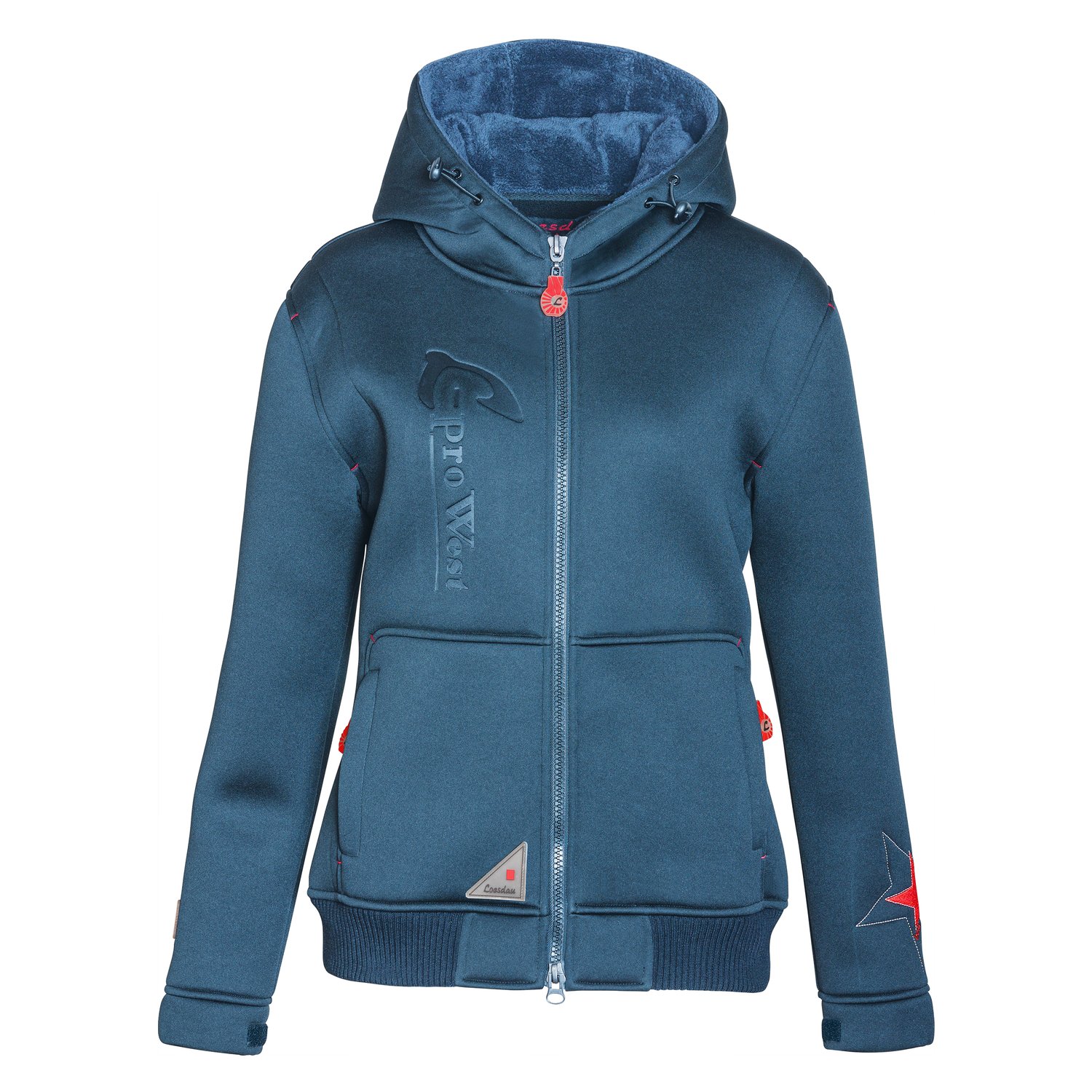 L-pro West Reit- und Freizeitjacke - blau