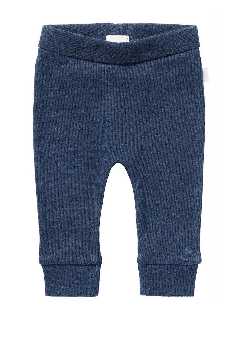 Noppies baby broek Naura met katoen donkerblauw