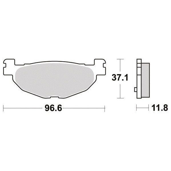Sifam - Plaquettes de frein S1275N