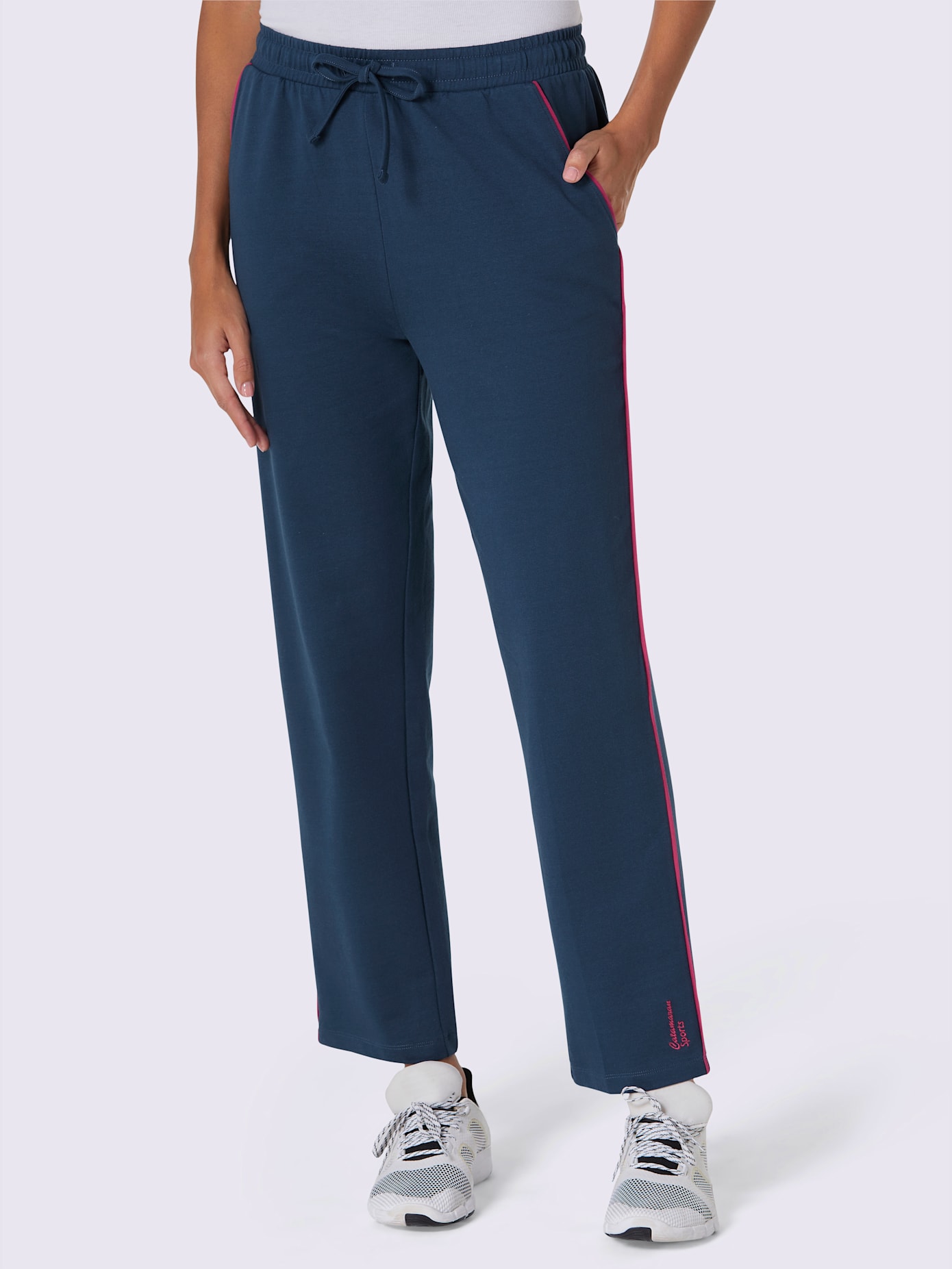 Lot de 2 pantalons coutures de séparation affinantes
