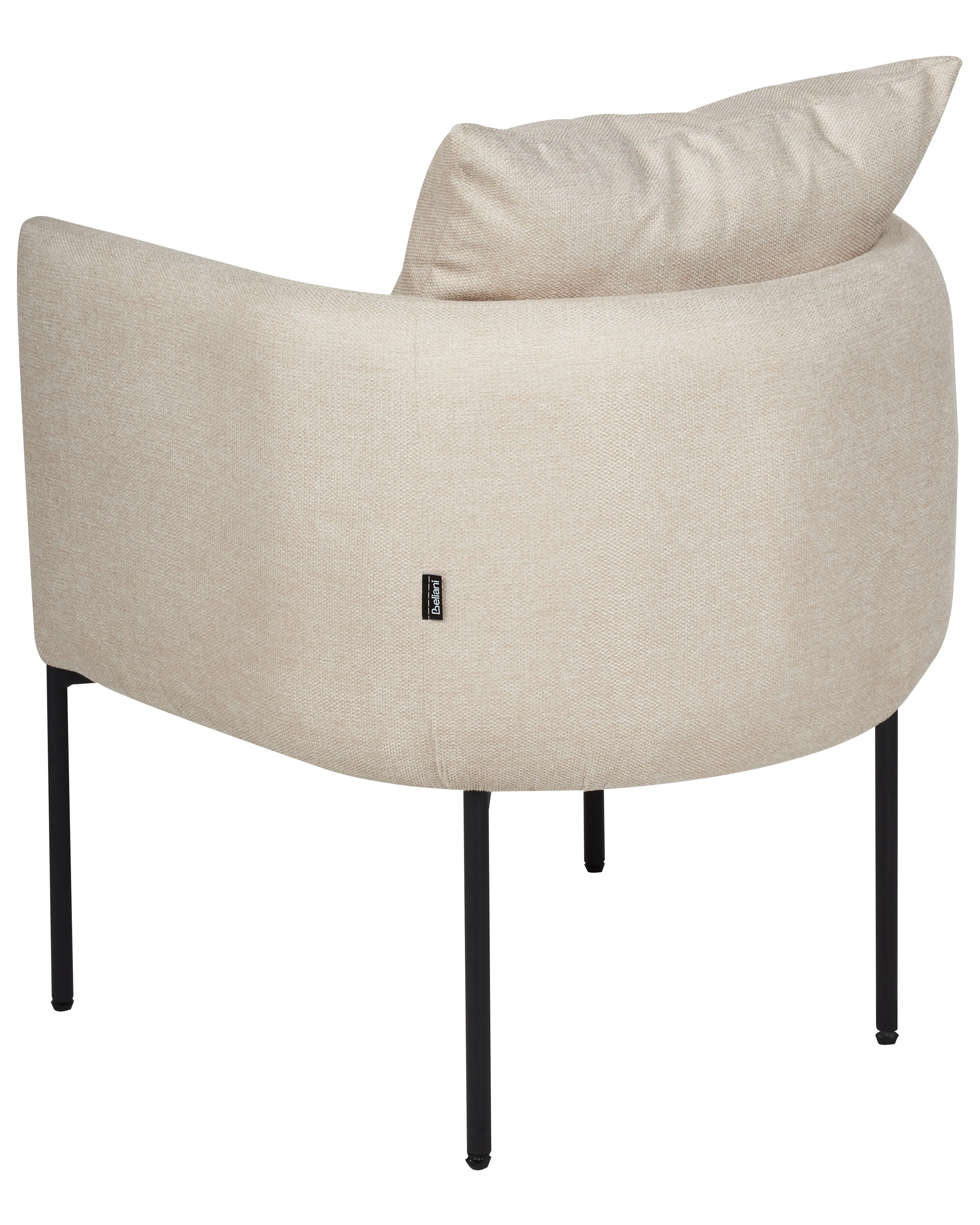 Fauteuil MALMOS Stof Lichtbeige