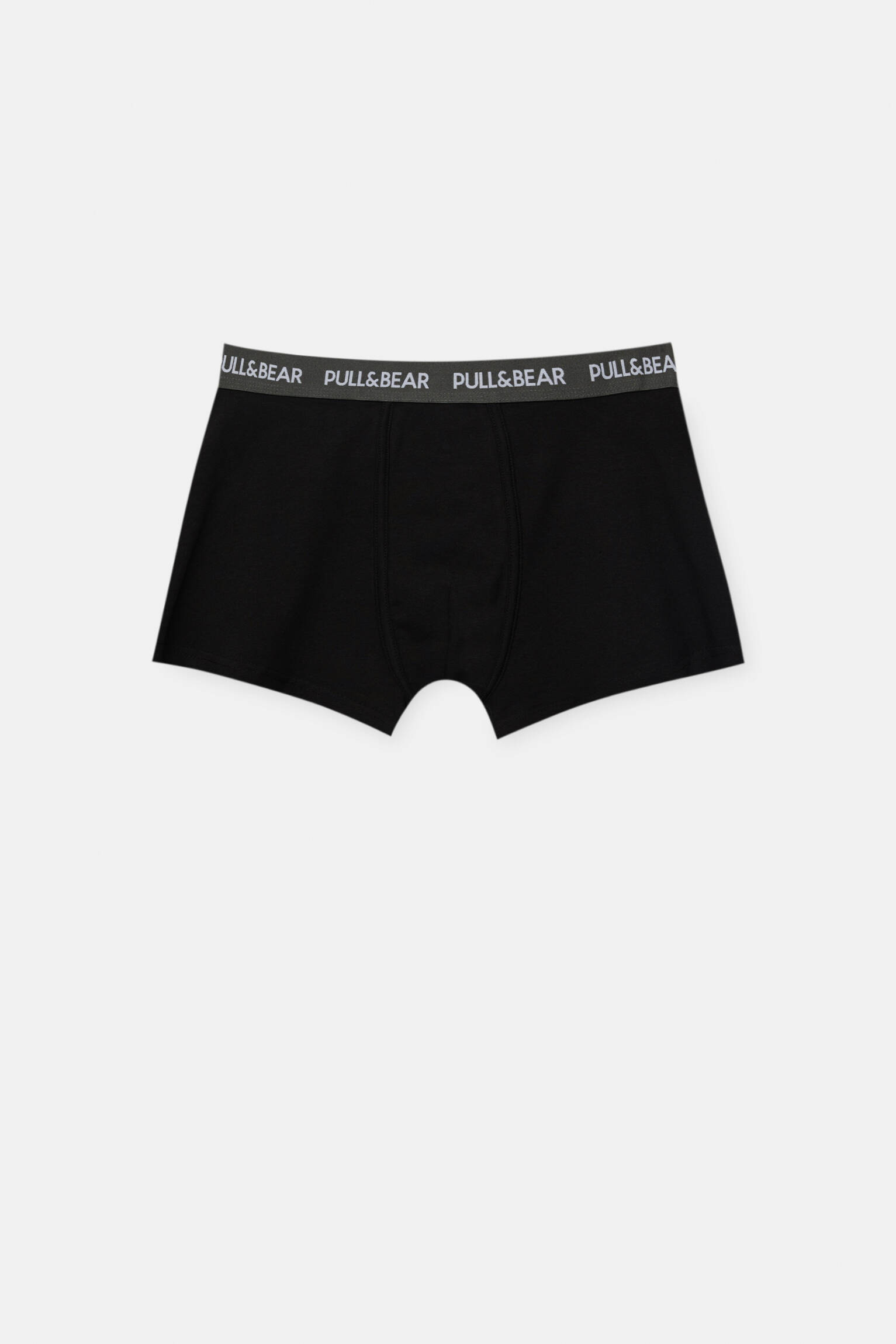 PACOTE COM 3 CUECAS BOXER PRETAS - VARIADAS