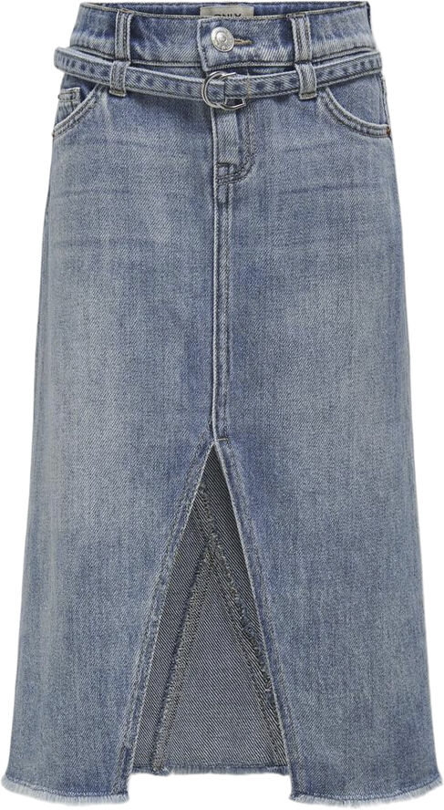 ONLY KOGCADY DNM MIDI SKIRT GUA Blå