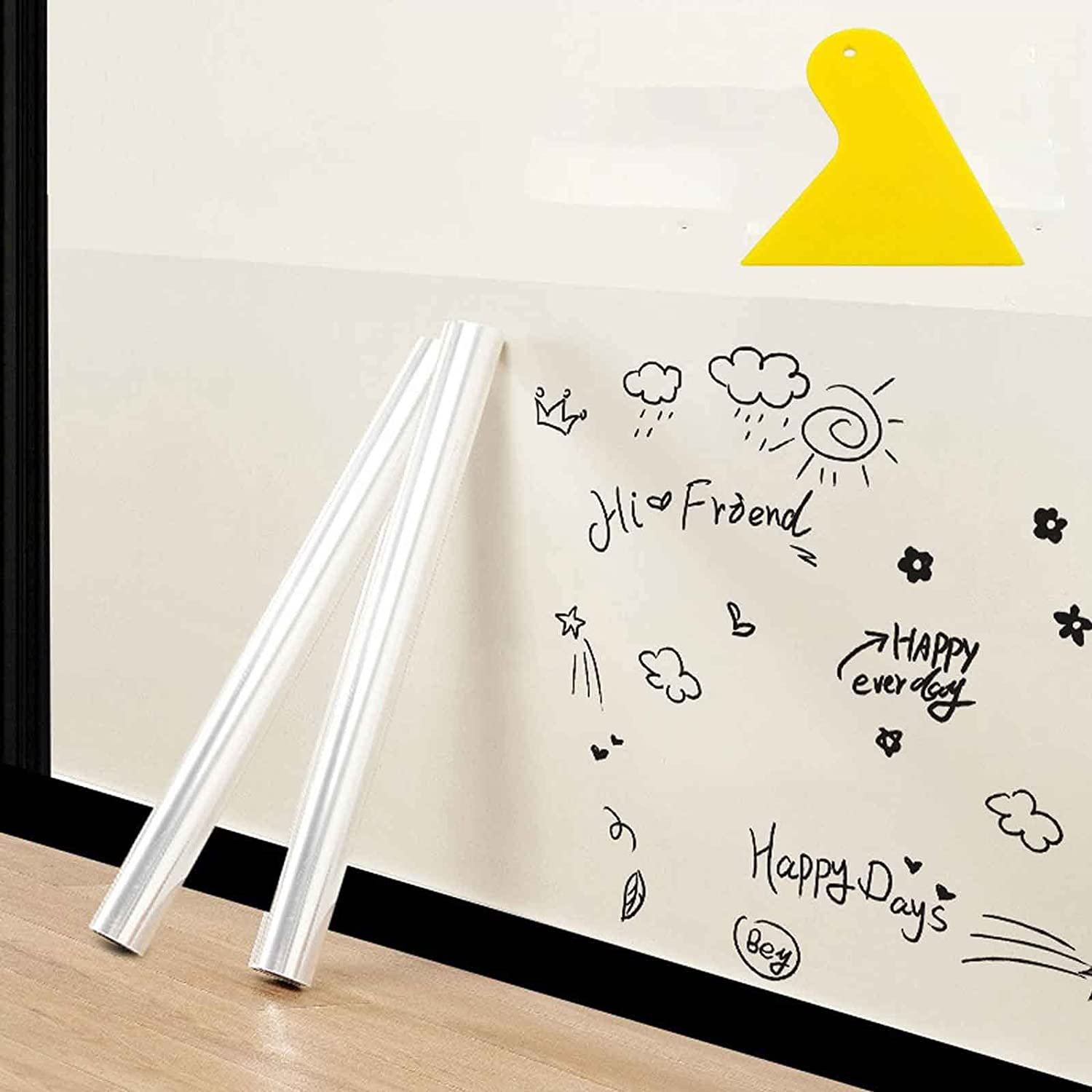 (120x200cm) Statische Wand Schutzfolie Zuschneidbarer Möbel Schutzfilm Küchen Spritzschutz - Transparent