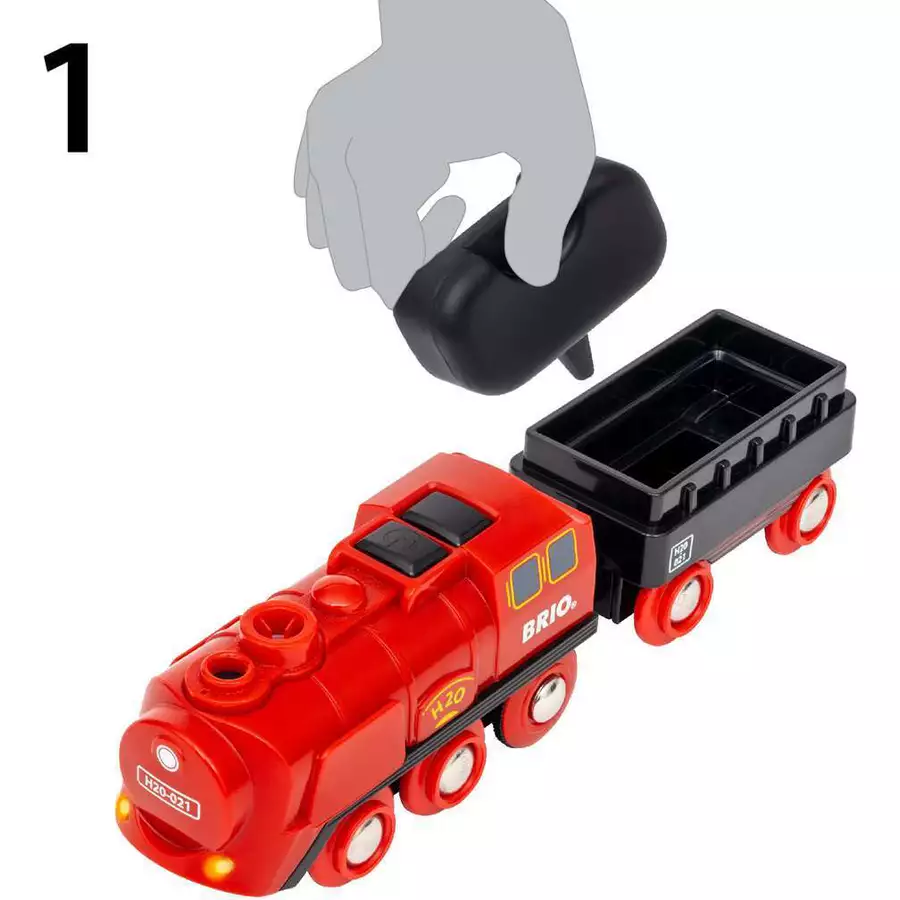 Brio BRIO Batterie-Dampflok Set bunt