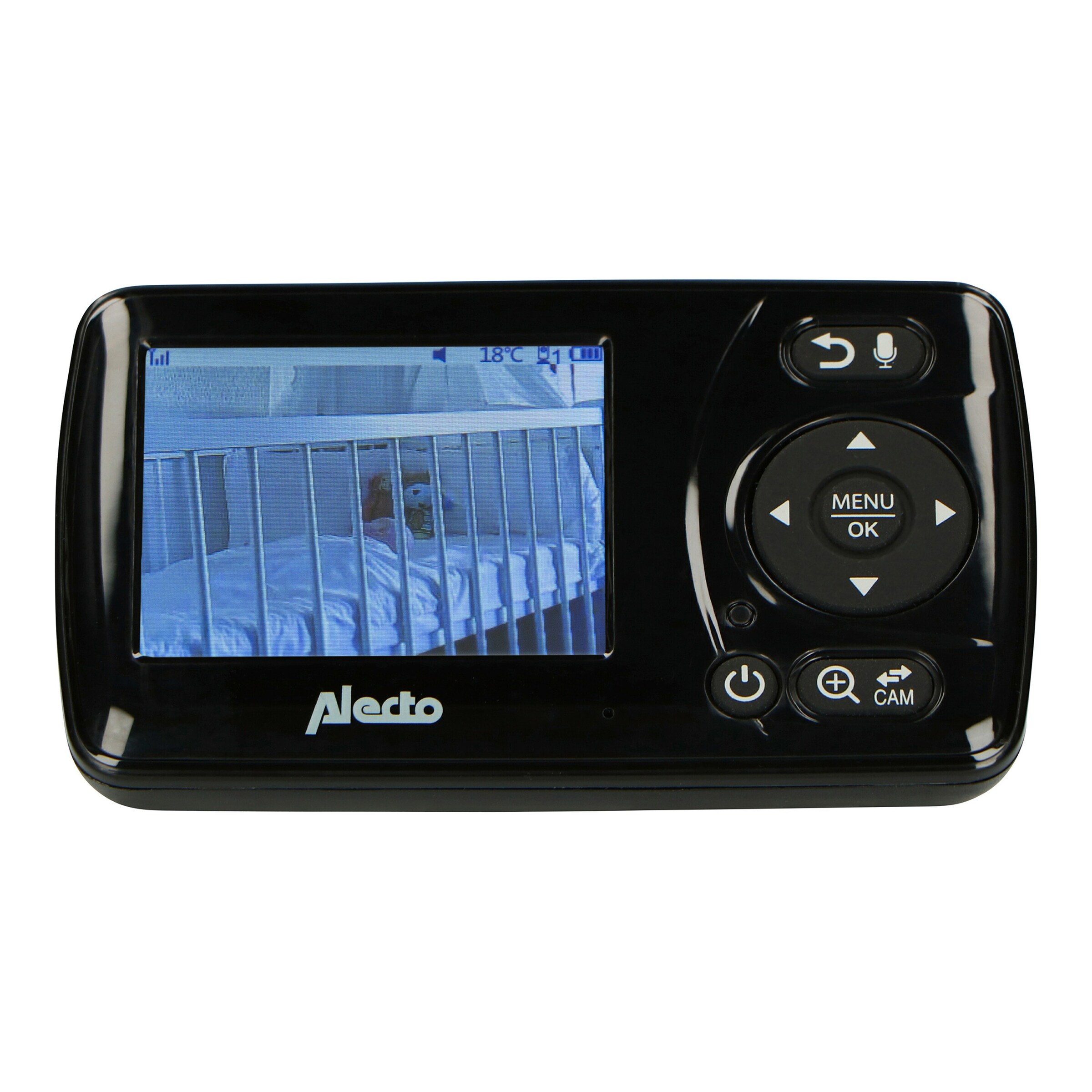 Alecto Babyphone mit Kamera DVM71 schwarz