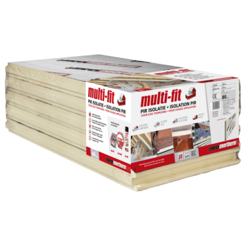 Iko enertherm multi-fit PIR isolatieplaten 8 cm (Rd 3.6) 3,6 m²