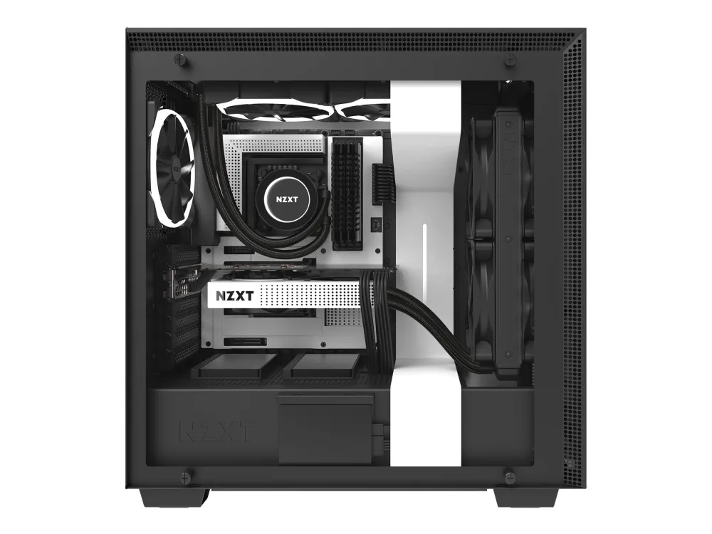 NZXT Kraken G12 - Systembøjle til flydende køling til videokort - 92 mm - hvidmatteret - for Kraken X31, X40, X41, X42, X52, X60, X61, X62