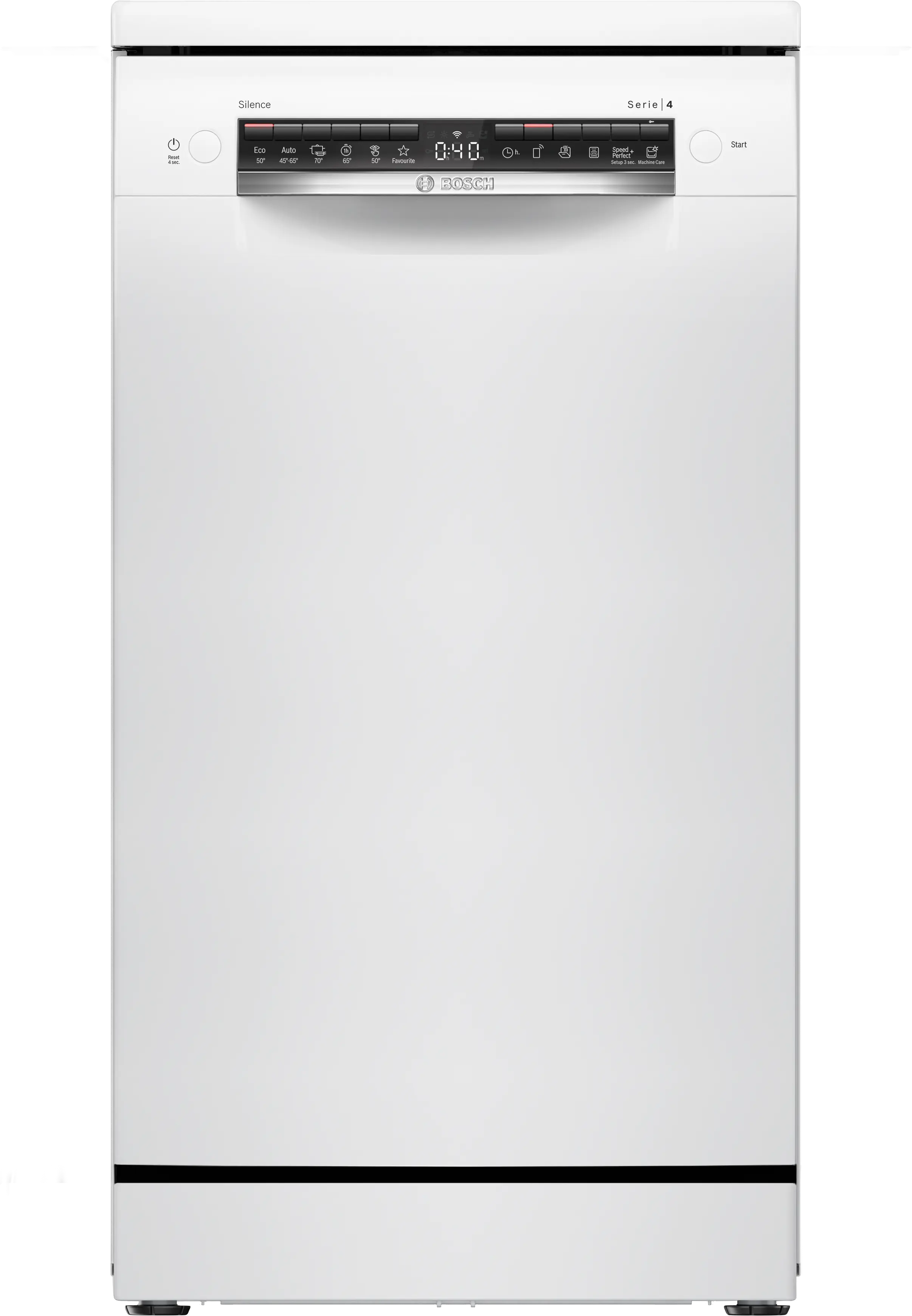 Serie 4 Vrijstaande vaatwasser 45 cm Wit