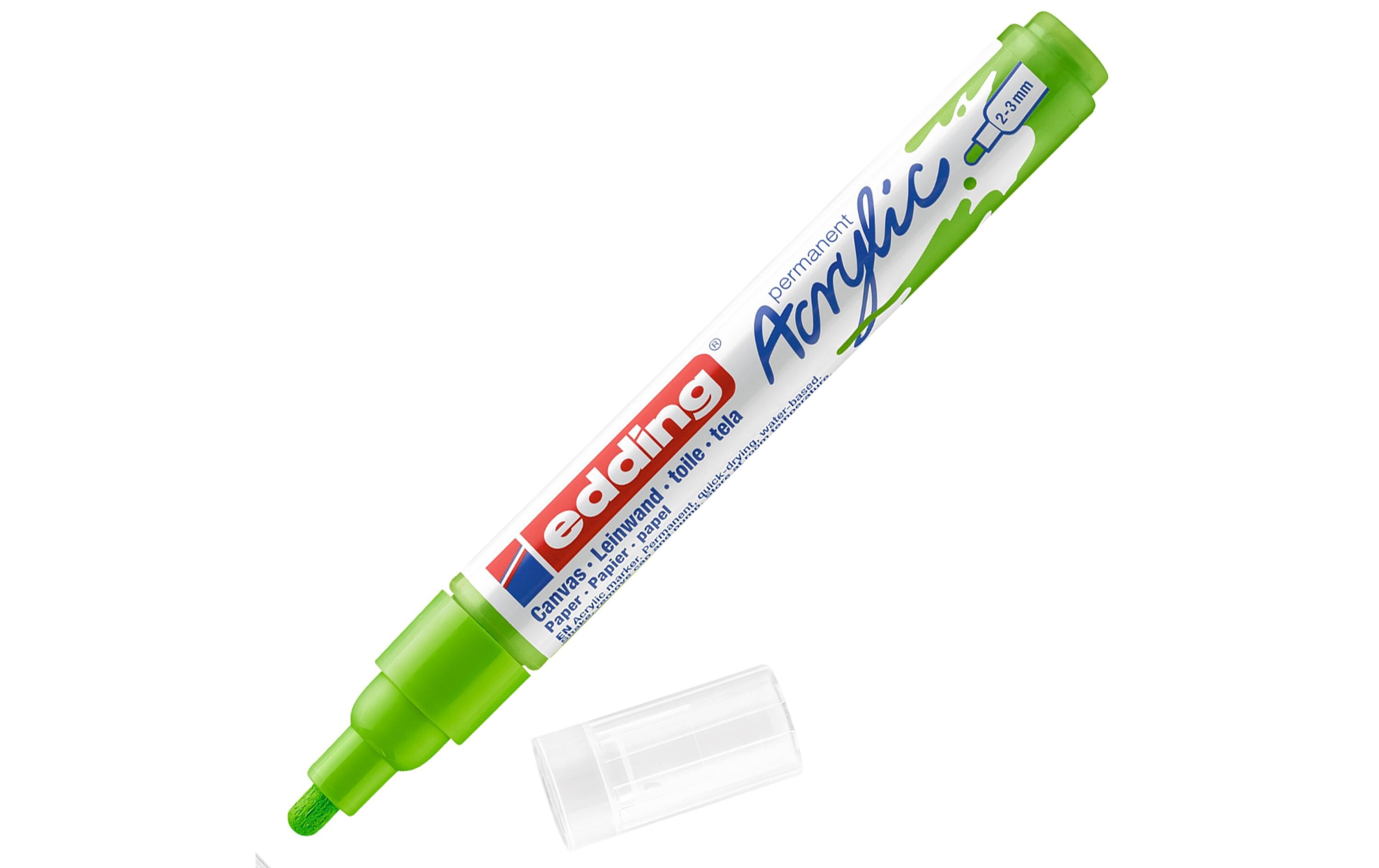 Acrylmarker 5100 Medium, GelbgrünSchnelltrocknende Acrylstifte