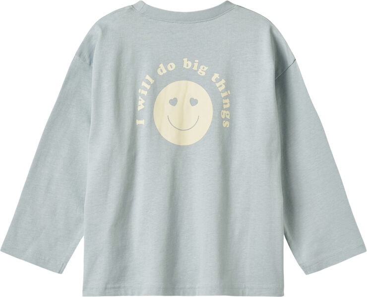 Wheat Langærmet T-shirt Kax Blå
