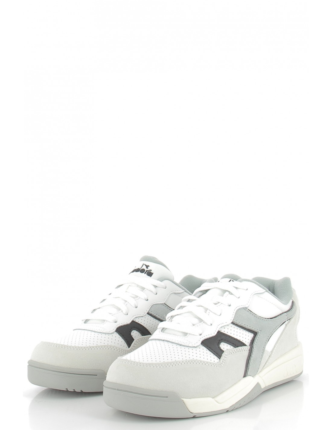 diadora Sneakers homme winner sl white cuir gris/blanc