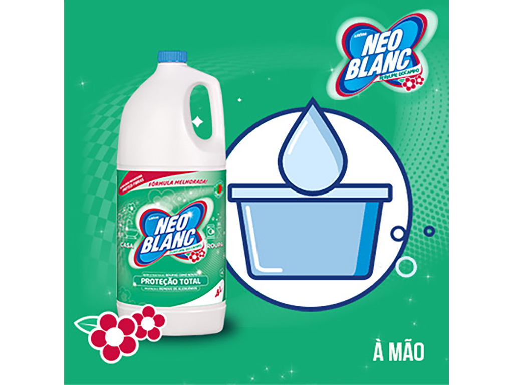 Lixívia Perfumada Frescura do Campo Neoblanc 4 lt