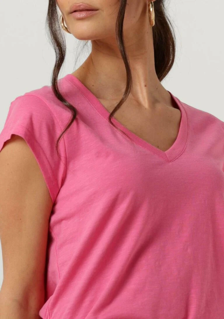 CC HEART roze cc heart t-shirt basic v-neck t-shirt