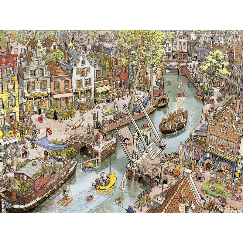 PUZZLE 1500 - GÖBEL & KNORR - SAY CHEESE !