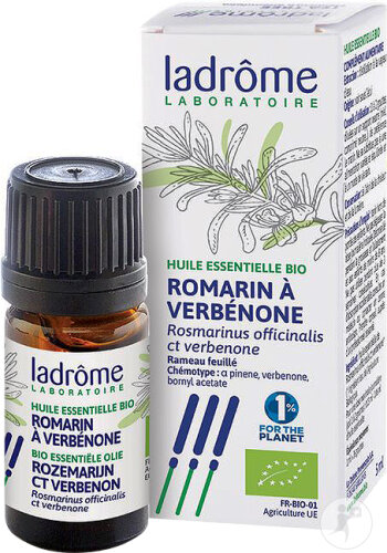 Ladrôme Huile Essentielle Bio Romarin À Verbénone Flacon 5ml