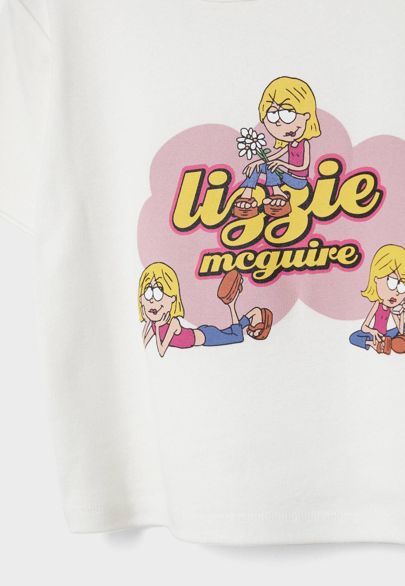 Camiseta Lizzie cropped