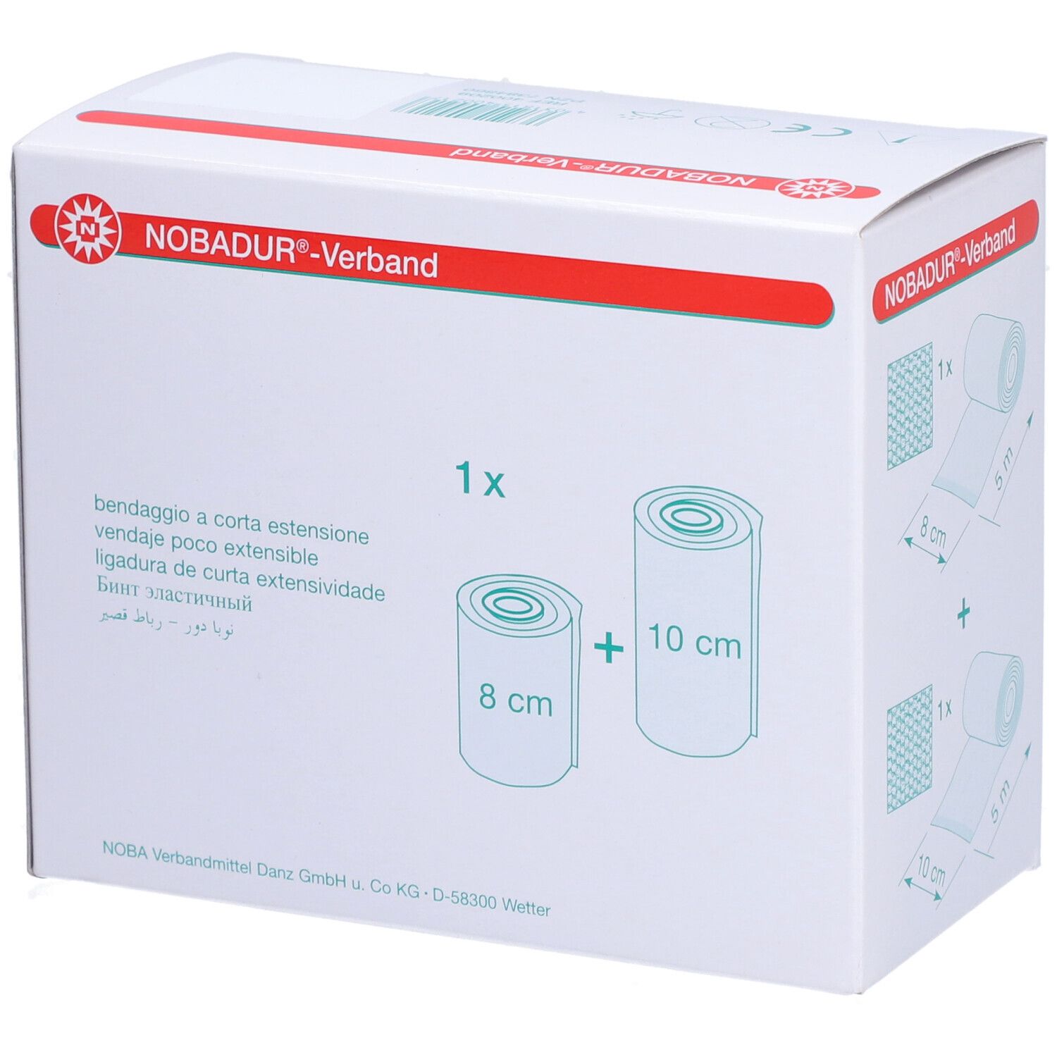 Nobamed® Nobadur®-Verband Kurzzugbinde