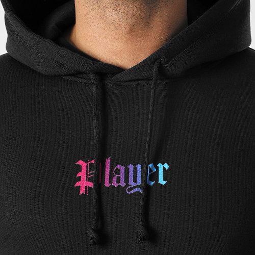 Sweat Capuche Player Gradient Noir