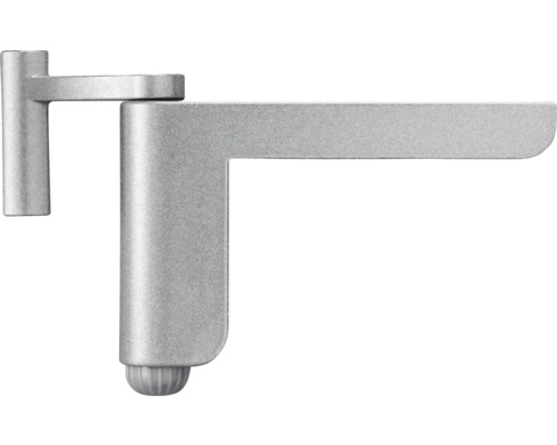 Abus 2603 S mini deursluiter, zilver