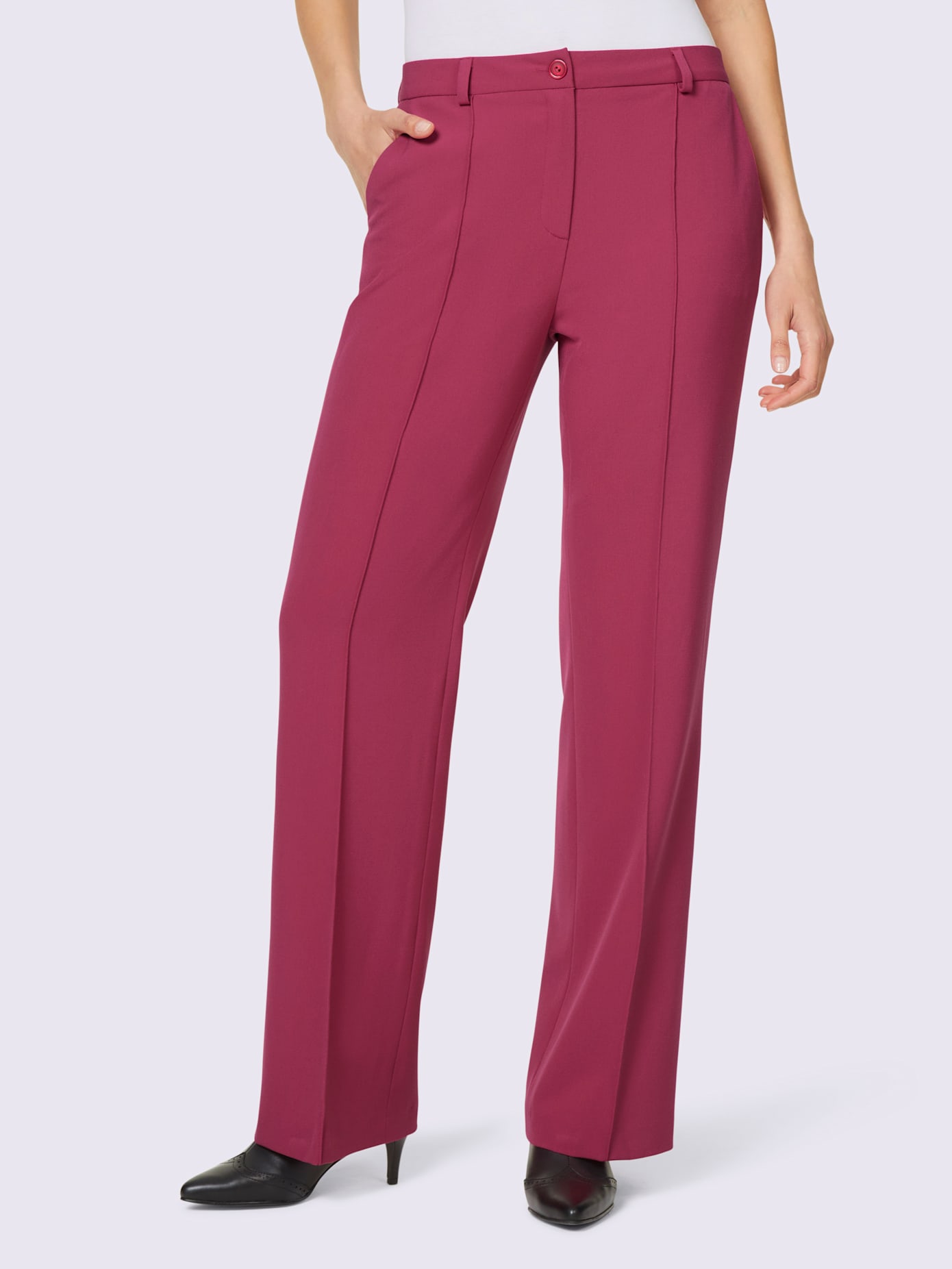 Pantalon qualité crêpe facile à entretenir