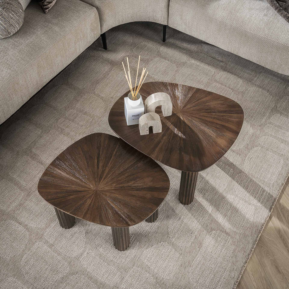 Salontafel Kib Duo Vierhoekig