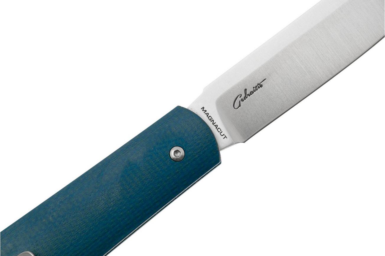 Böker Coffin 112944 Denim Micarta, slipjoint zakmes, Chuck Gedraitis design