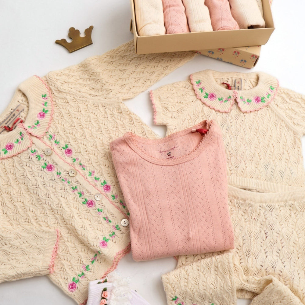 Køb Konges Sløjd Cream Off White Rosier Romper