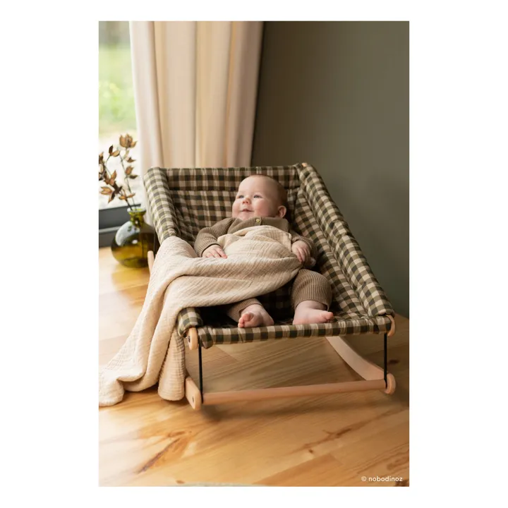 Nobodinoz Plaid Wabi-Sabi | Gingembre
