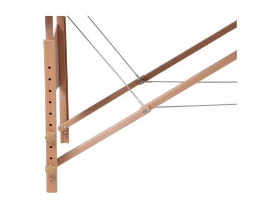 Table pliable de massage bois marron 186 x 68 x 62 cm 02_0001889