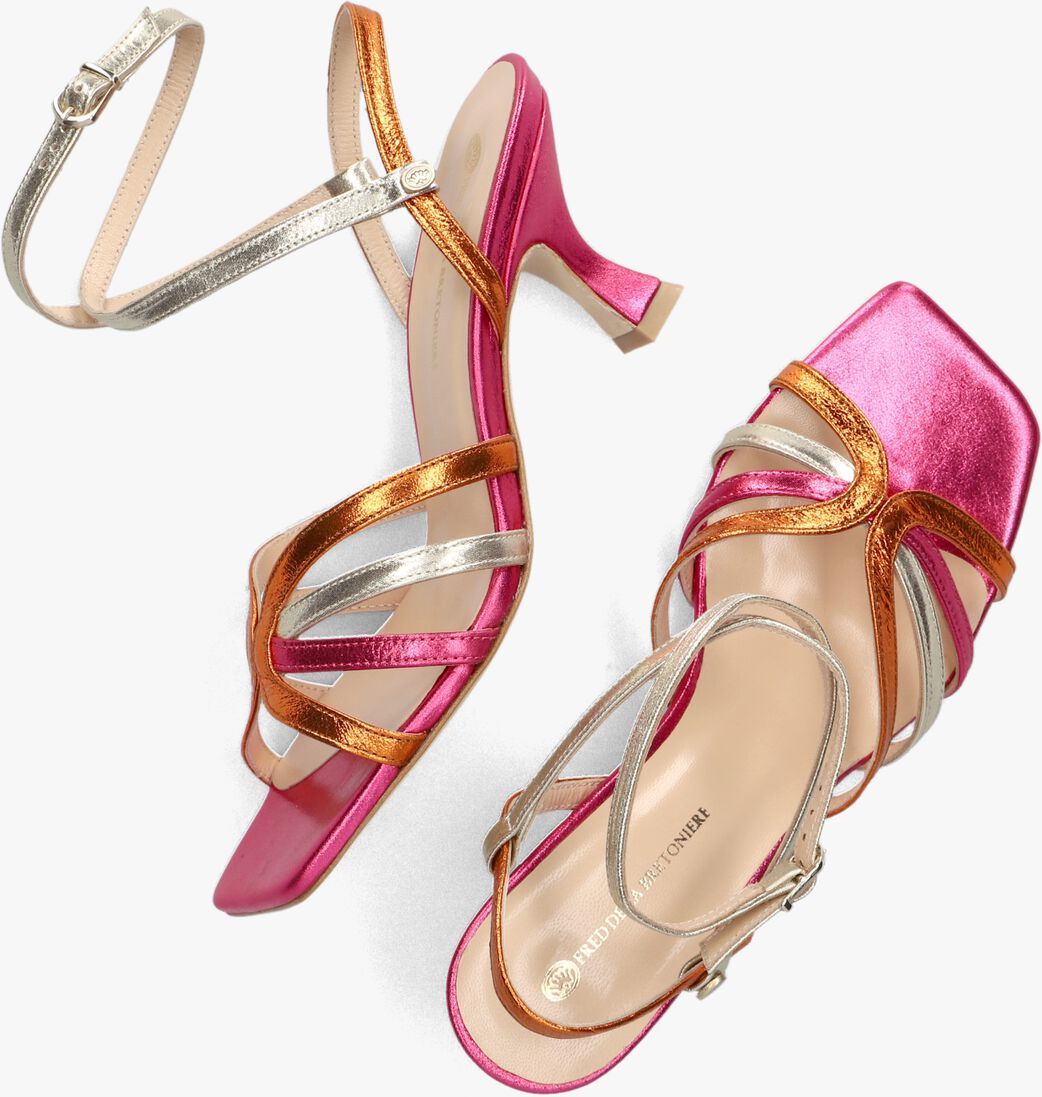 FRED DE LA BRETONIERE roze fred de la bretoniere sandalen 163010175